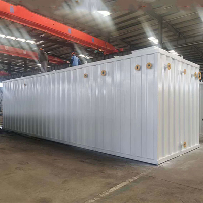Gıda Fabrikasında Eco FRP Entegre Kanalizasyon Arıtma Ekipmanları