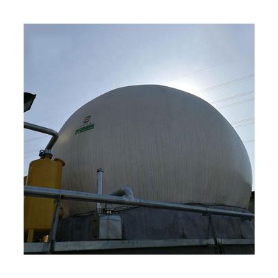 Kalite  Round Double Membrane Biogas Holder With Recycling Advantage fabrika
