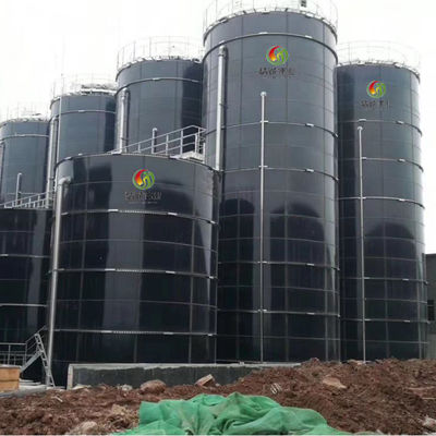 Yüksek Hızlı Anaerobik Reaktör Tasarımı Anaerobik Çürütücü Tank Fiyatı