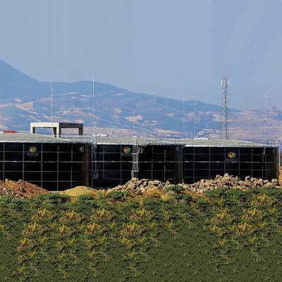Organik Atık Bertaraf Anaerobik Sindirim Tankı Yüksek Güvenlik Performansı