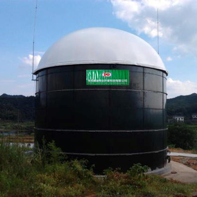 Biyogaz Digester için Akıllı Emaye Montajlı Tank Biyogaz Konteyneri