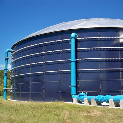 Yenilenebilir Enerji Anaerobik Digester Q235B Çelik Plakasıyla