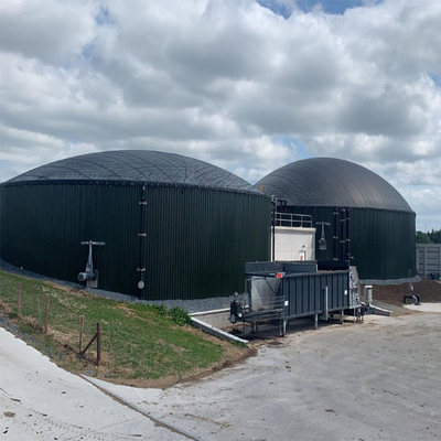Yenilenebilir Enerji Anaerobik Digester Q235B Çelik Plakasıyla