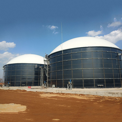 Biyogazla İlgili Entegre Anaerobik Fermantasyon Tankı