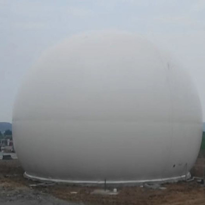UV Direnci ≥6 Biyogaz Tesisi İçin Gaz Tutucu Sıcaklık Aralığı -30 ℃ ~ + 70 ℃