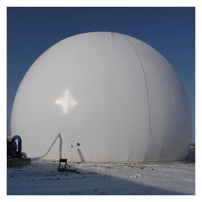 Biyogaz ve Atık Su Biyo Digester Tankı Korozyona Karşı PES / PVC / PDFE