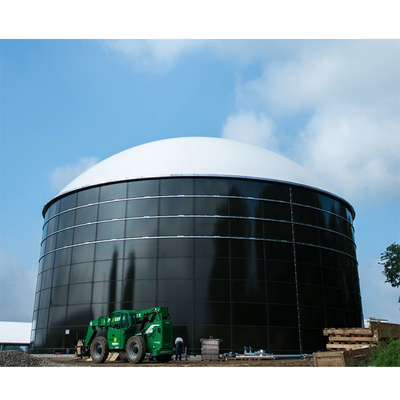 Q355B Q235B Çelik plaka Anaerobik Digester Tank Yerel kurulum