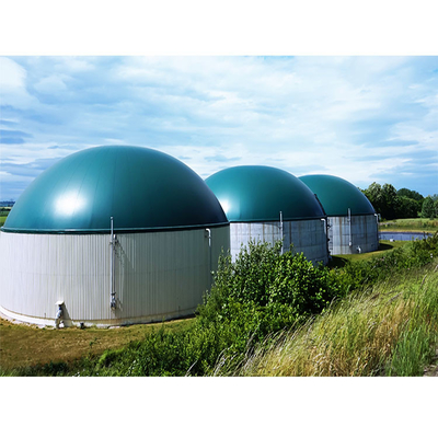 0.5-2.0mm Anaerobik Digester Tankı Yerel Kurulum için