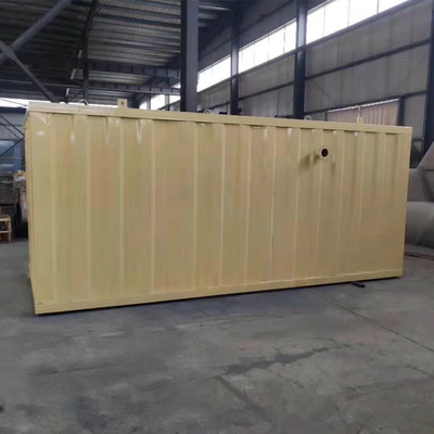 Gıda Fabrikasında Eco FRP Entegre Kanalizasyon Arıtma Ekipmanları