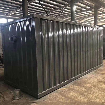 Gıda Fabrikasında Eco FRP Entegre Kanalizasyon Arıtma Ekipmanları