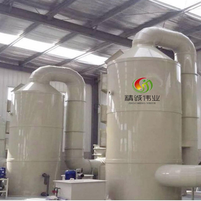 SO2 H2S Yıkayıcı Püskürtme Kulesi Yağ Atık Gaz Arıtma Ekipmanları