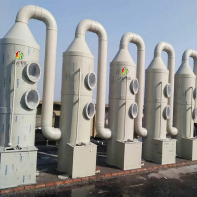 SO2 H2S Yıkayıcı Püskürtme Kulesi Yağ Atık Gaz Arıtma Ekipmanları