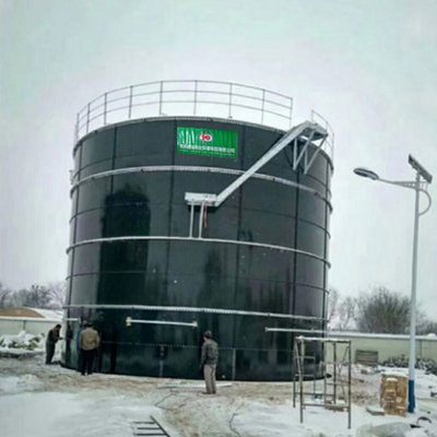 Tavuk Gübresi CSTR Tankı Hayvancılık Sürekli Karıştırmalı Tank Reaktörü