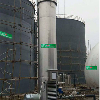 Biyogaz Arıtma Ekipmanları için 10000Nm3/H Biyolojik H2S Yıkayıcı