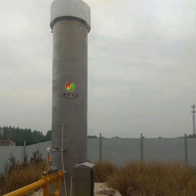 Biyogaz Yıkama Sistemi 10PPM için Fe2O3 H2S CO2 Yıkayıcı