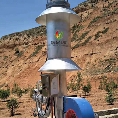 Biyogaz Yıkama Sistemi 10PPM için Fe2O3 H2S CO2 Yıkayıcı