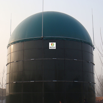 800m3 Anaerobik Digester Tankı CSTR Advanced Waste Digester Biyogaz Tankı