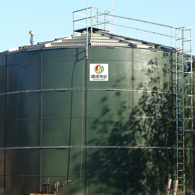 AAT 800m3 Biyogaz Digester Tankı RNG Anaerobik Digester Septik Tank