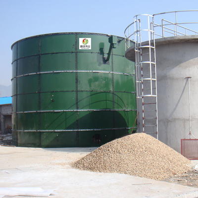 AAT 800m3 Biyogaz Digester Tankı RNG Anaerobik Digester Septik Tank